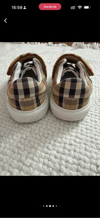 Кеды Burberry kids детские