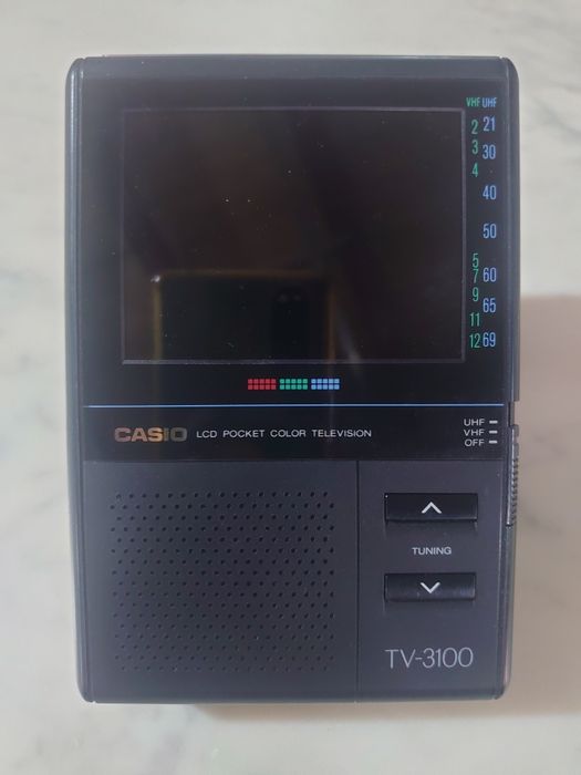 Casio tv portabil funcțional