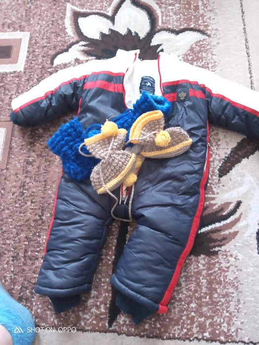 Детский зимний камбенизон