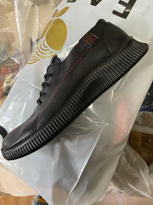 Туфли прессованная кожа 40 размер