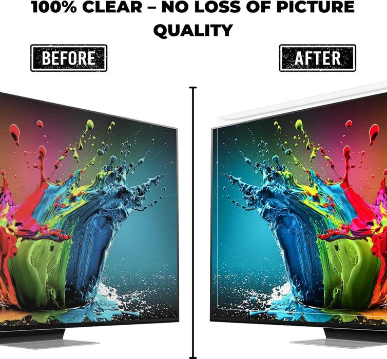 Устойчив на счупване протектор за екран на телевизор 50 инча