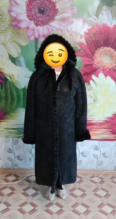 Дублёнка обделаная норкой