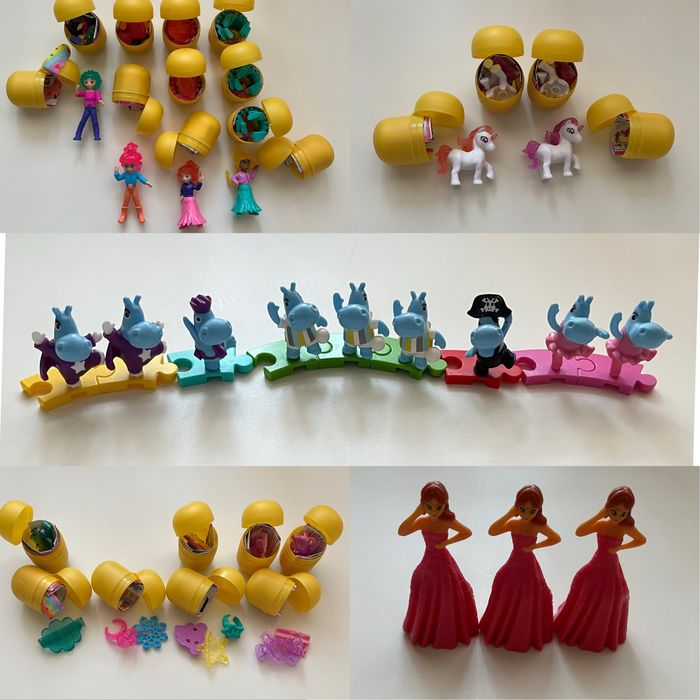 35 игрушек и фигурок из киндер сюрприз