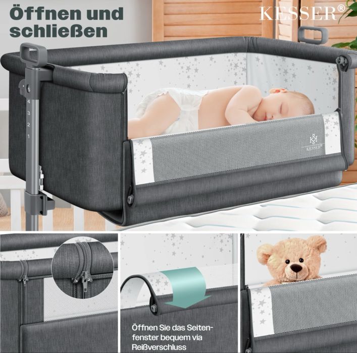 KESSER® допълнително легло Hubi 3-в-1