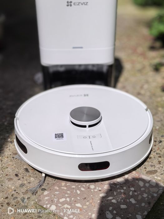 Aspirator robot EZVIZ RE4 Plus240 min, Wi-Fi, functie mop