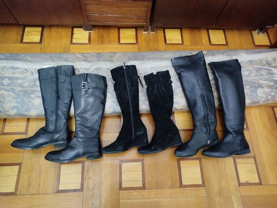 Сапоги на 38р кожа, Италия
