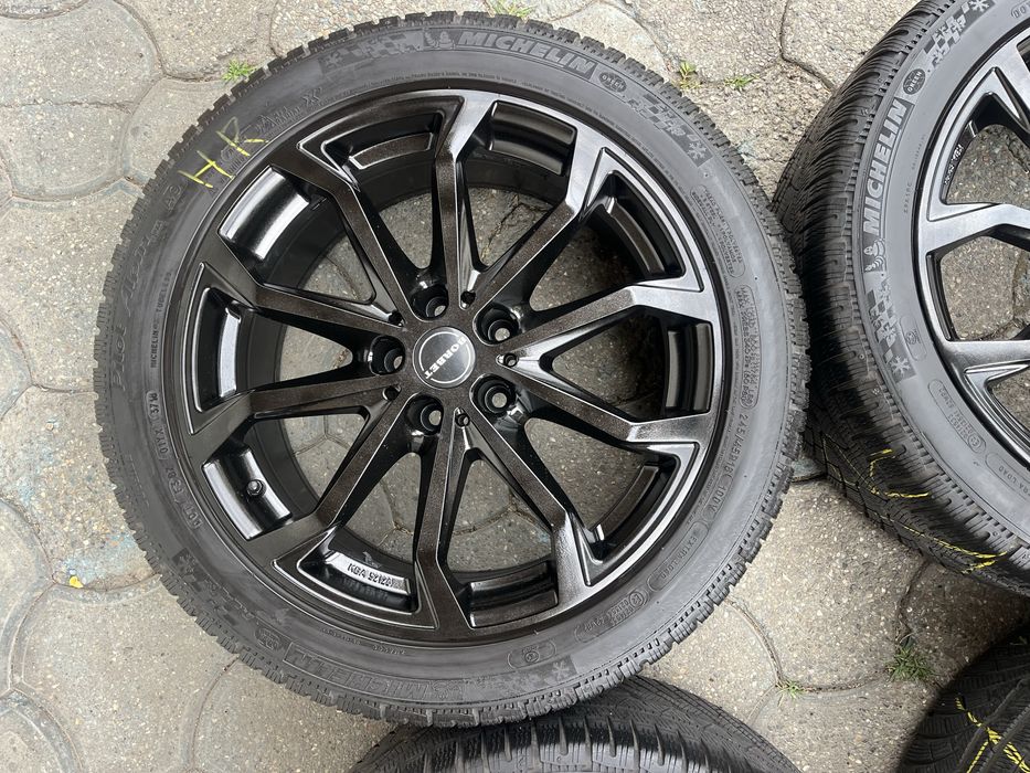 Jante aliaj 5x112mm, anvelope 245/45 R18 Audi A4 B8 B9, A6 C6 C7, A5, A7 A8, VW Seat Skoda Mercedes BMW