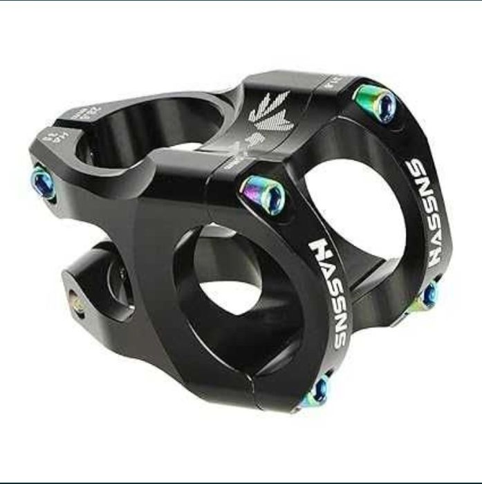 Pipa scurta 35 mmHHASSINS ghidon bicicleta trotineta 31.8 mtb cnc