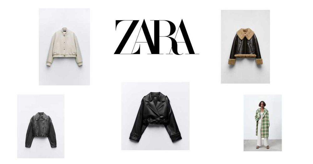 Якета и палта ZARA, Nike, Gymshark