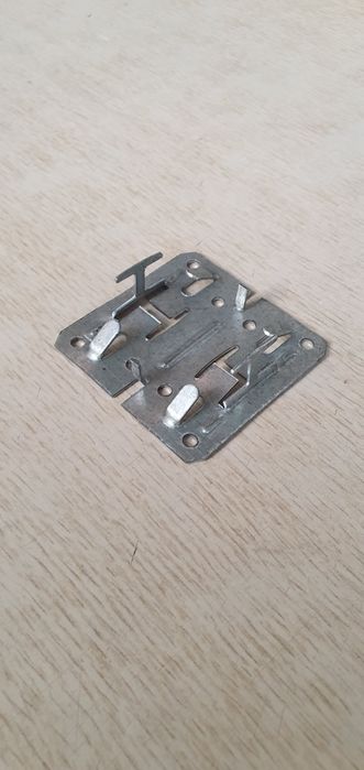 Кляммер для кафеля, крашеные фасады, клипса для сухого мантажа