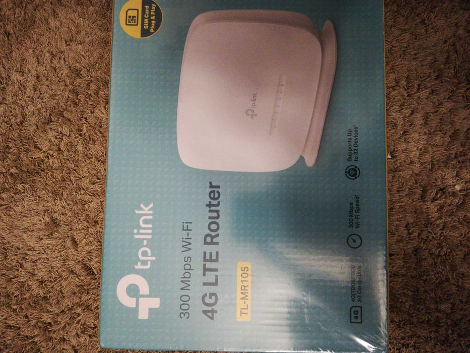 Router 4G Lte Wan TP-Link TL-Mr105 Nou Sigilat