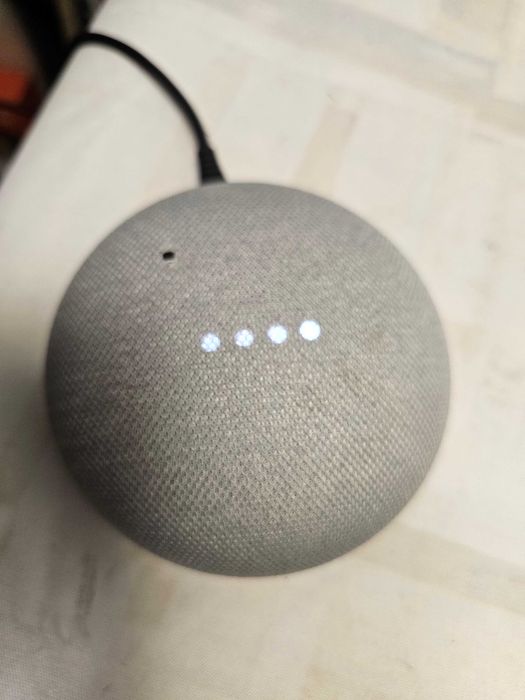 Boxa Smart Google Nest Mini / Home Mini (Gri / Chalk)