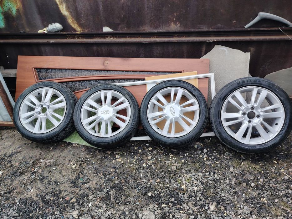 Продам диски с резиной 4*100