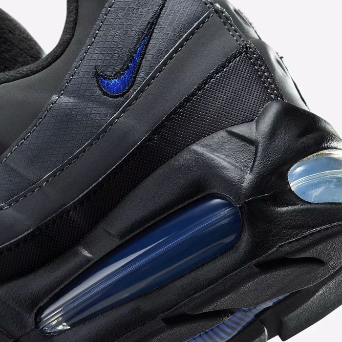 Nike Air Max 95 Big Bubble “Black Blue - Game Royal” Разпродажба