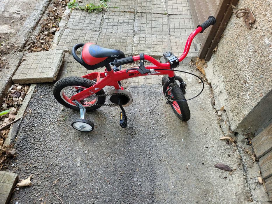 Детско колело с помощни гуми