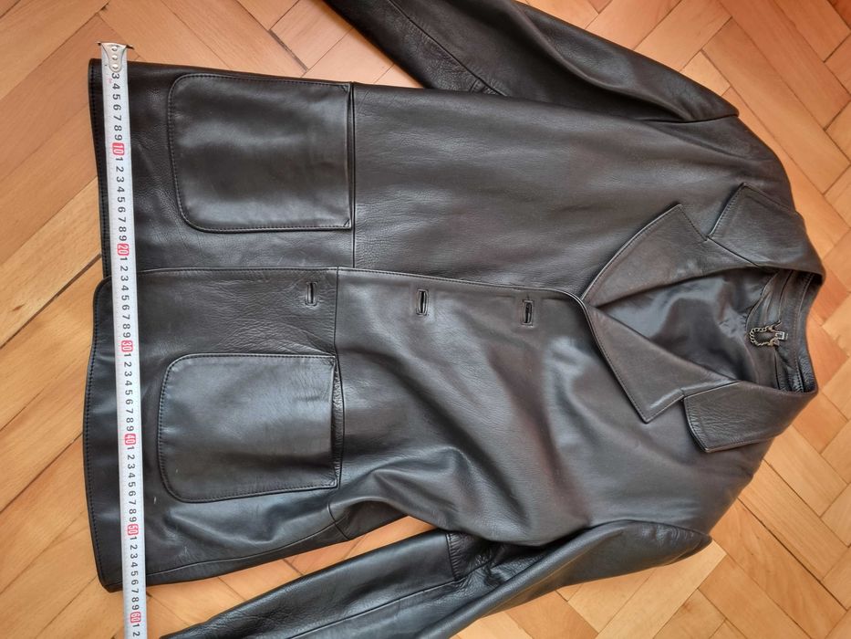 Кожено сако 100% естествена кожа/телешки бокс