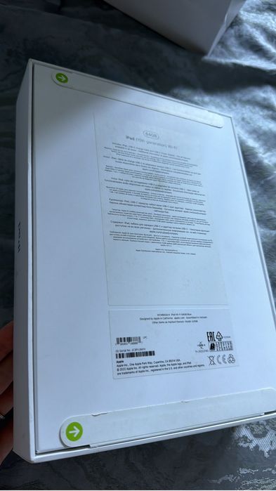 Новый iPad 10 64gb WiFi