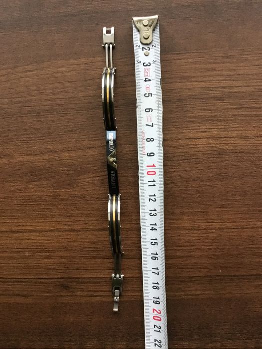 Bratara armani gold inox