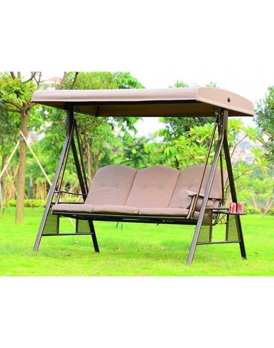 Луксозна градинска триместна люлка