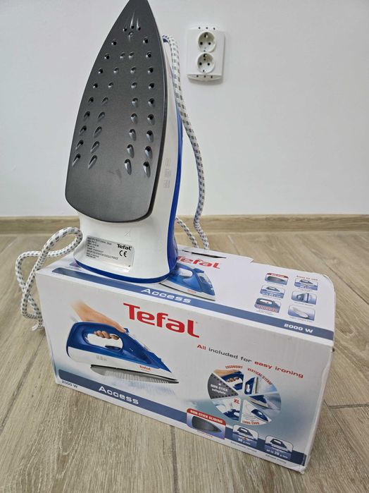 Fier de călcat TEFAL 2000W – Nou, în cutie | Calitate premium