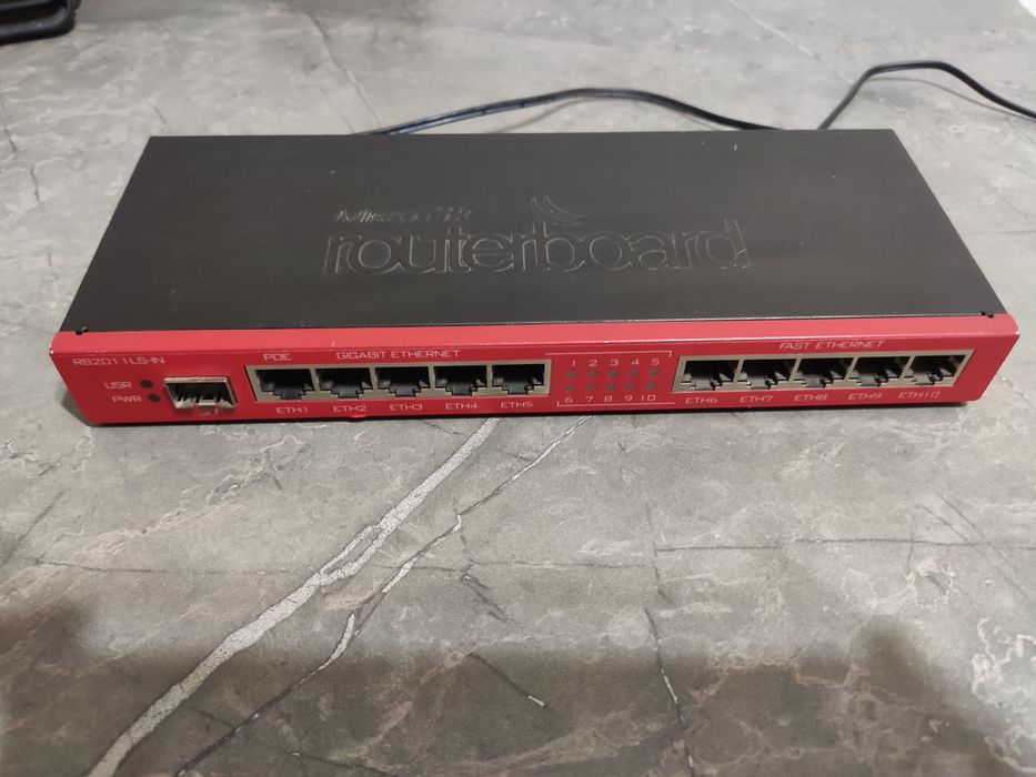 Mikrotik rb2011ls-in. Роутер