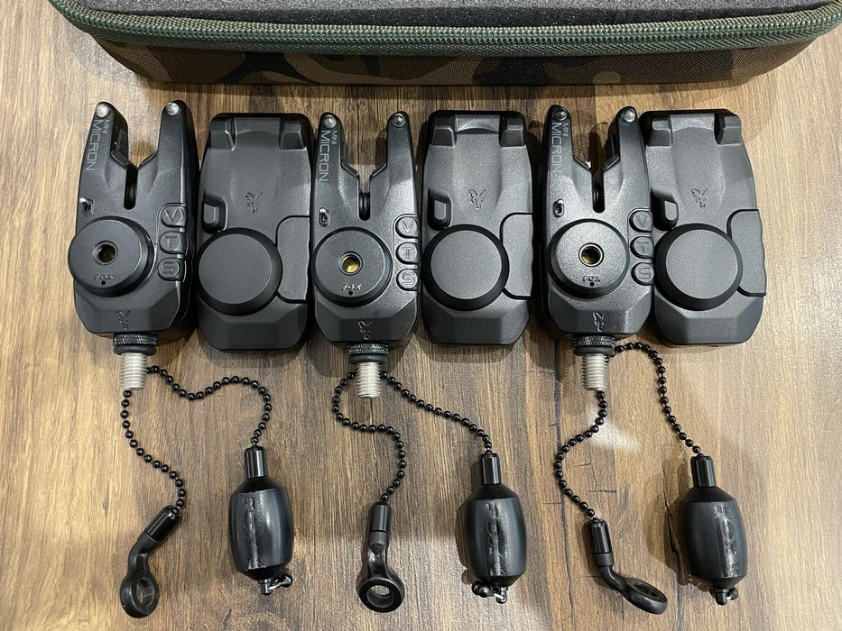 Fox комплект сигнализатори , бубини и кутия