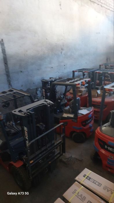 Электрический вилочный погрузчик склад техника спецтехника HELI кара