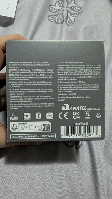 Garmin Fenix 8 Pro, AMOLED, LTE, 47mm, Sapphire, Carbon Gray