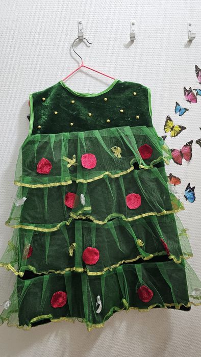 Продам детское платье "Ёлочка"