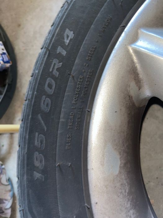 Джанти с гуми 185/60 r14