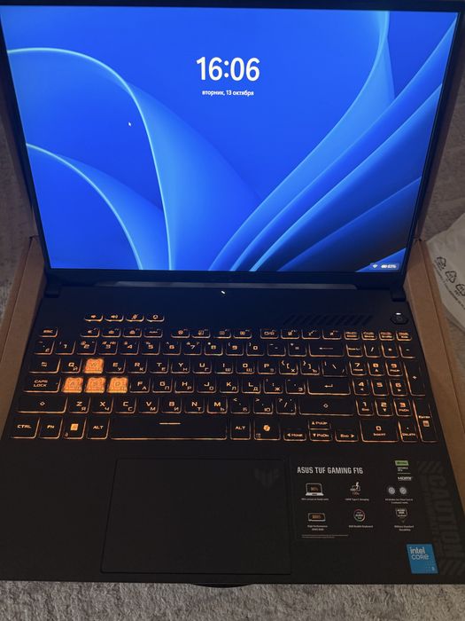 Ноутбук игровой Asus Tuf Gaming F16