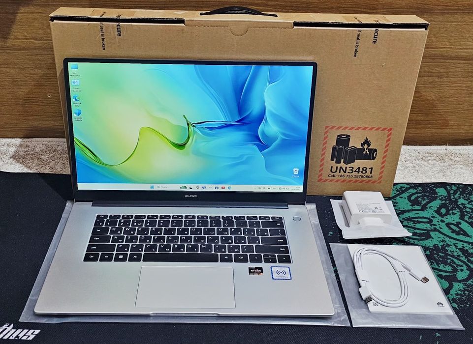 Huawei Matebook D15 R5 ssd512,ozu8!