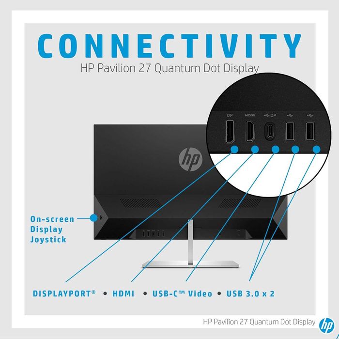 HP Pavilion 27" Quantum Dot (2K / HDR) sotiladi!