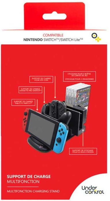 Under Control 5 в 1 зарядна станция и докинг  за Nintendo switch