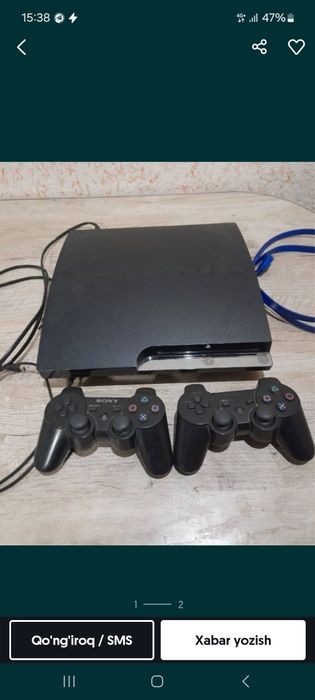 Playstation 3 sotiladi multiman proshifka 2 jostik