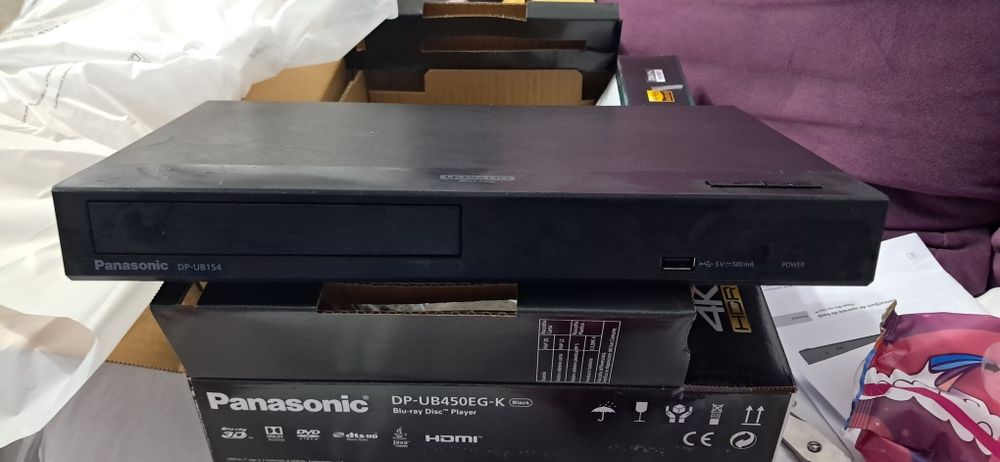 Blueray player panasonic 4k