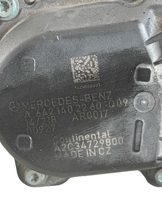 Egr Mercedes-Benz S-Class W222, V222, X222 2013 - > 3.0 S 350 Bluetec