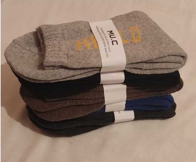 Носки зимние, шерстеные, теплые