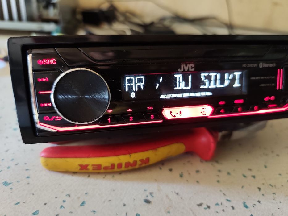 Mp3 player auto Jvc kd x352bt Bluetooth nu Pioneer Kenwood  Sony CD