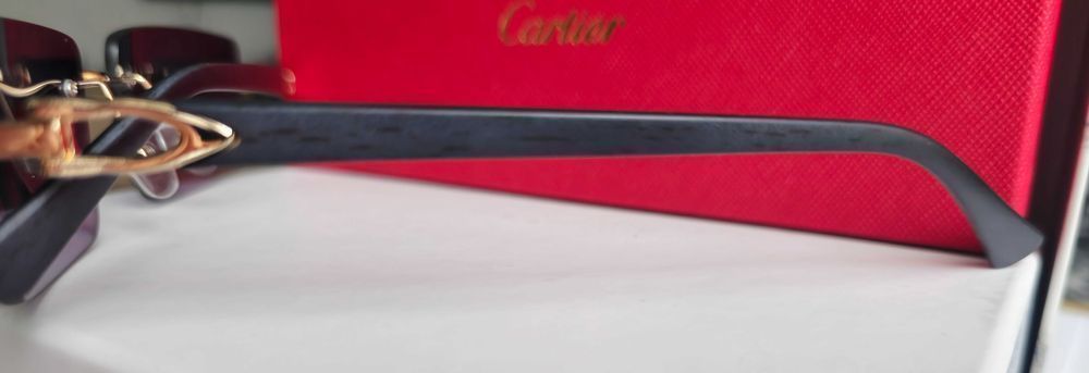 Ochelari de soare Cartier Horn Purple