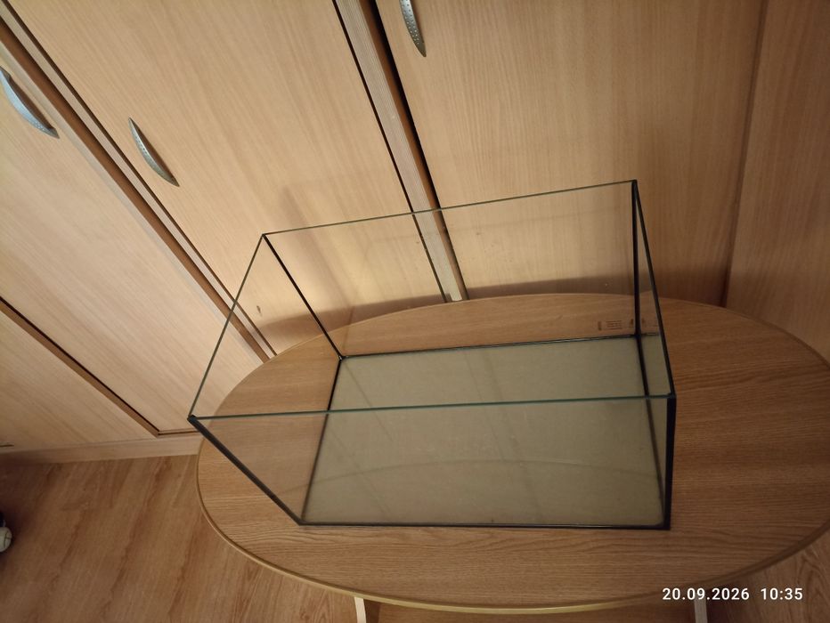Acvariu/terariu, 45 litri, nou