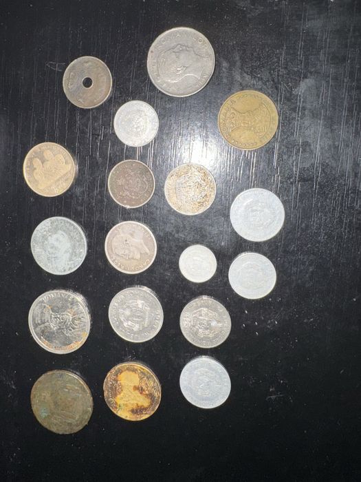 Monede vechi romanesti! Super pret! + bancnota 100 lei