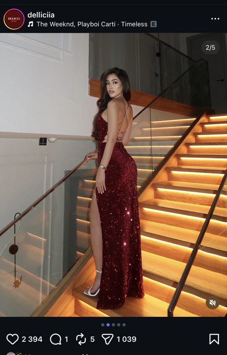 Вечернее платье Malena