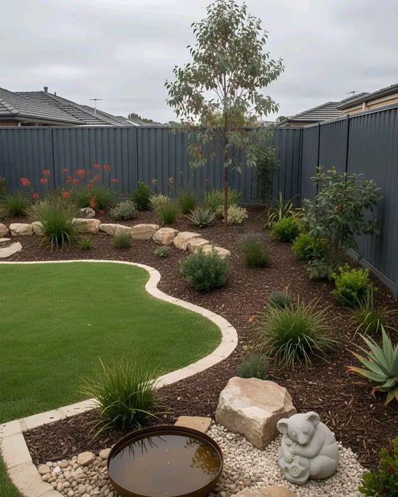 Водопад,пруд,скульптура,дерево,ландшафтный дизайн,кора,фонтан,барельеф