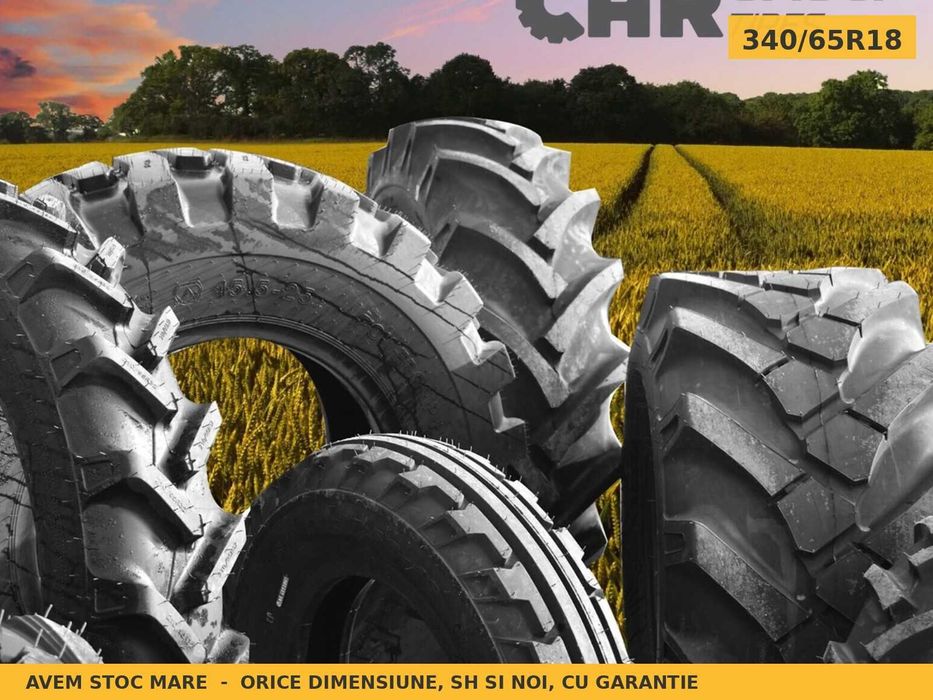 ANVELOPE 340/65R18 340 65 R18 3406518 Michelin Cauciucuri Remorca Cisterna Presa Baloti Imprastietoare Implement Flotatie SH Garantie 12 Luni Factura