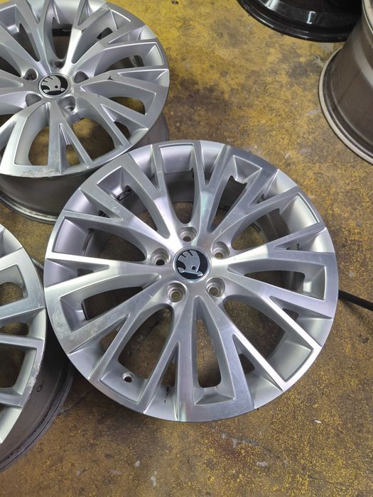 4 Jante Aliaj 5x112 17'' OEM Skoda Octavia Superb Karoq Kodiaq