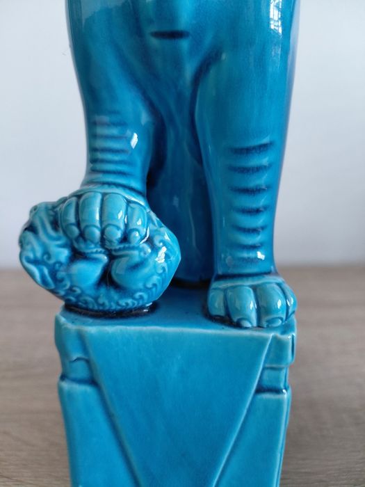 Statuete .Pereche de câini foo(lei păzitori ))