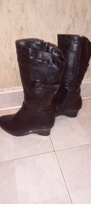 БОТУШИ черни елегантни