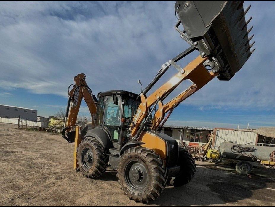 Услуги экскаватор-погрузчик! Гидромолот!