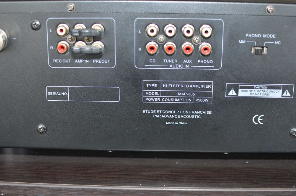 amplifificator hifi Advance Acoustic MAP305